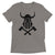 Viking Emblem Tri-Blend T-Shirt - Grey
