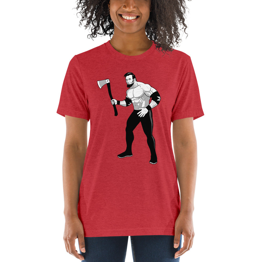 Savage Abe Fight Tri-blend T-shirt