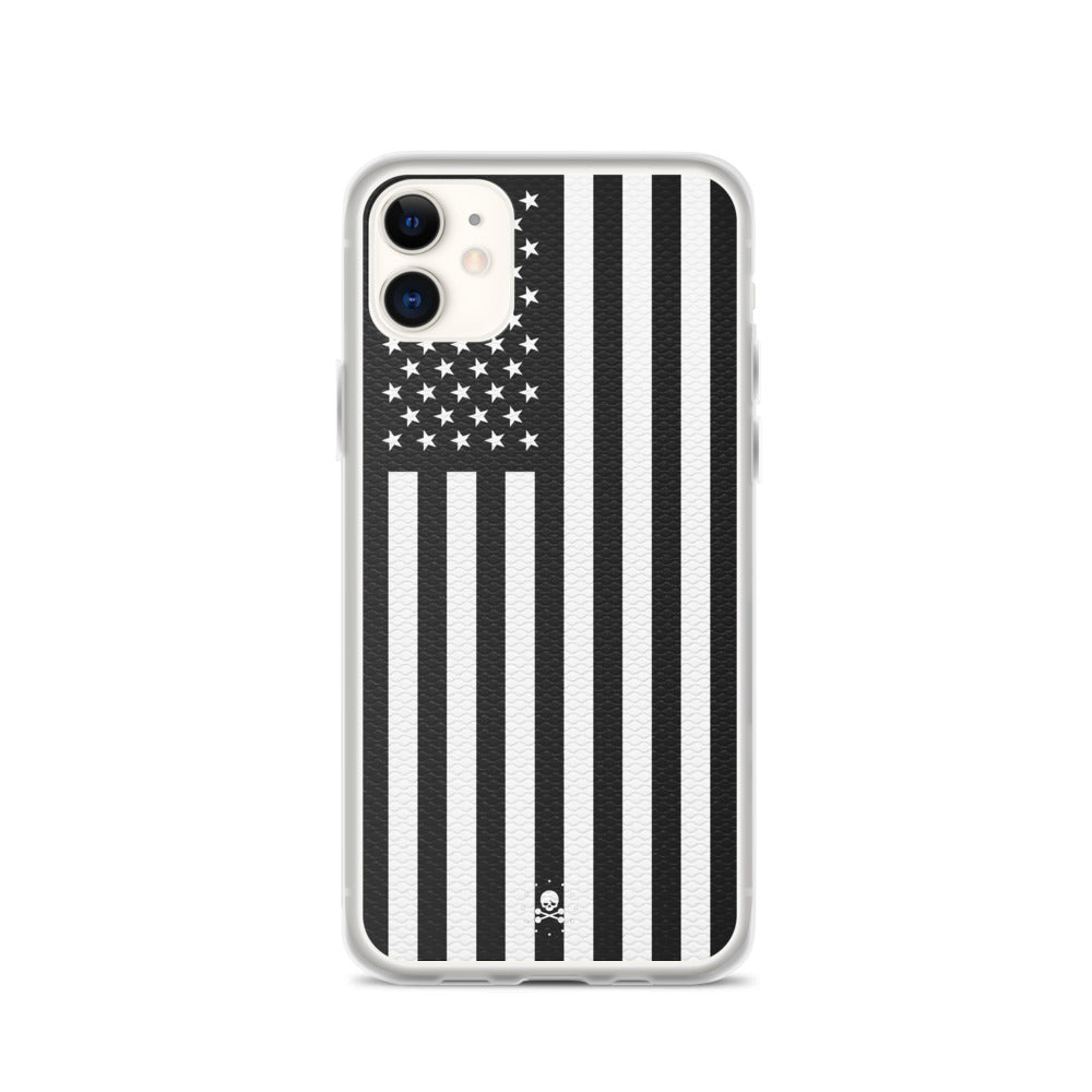 USA BW iPhone Case